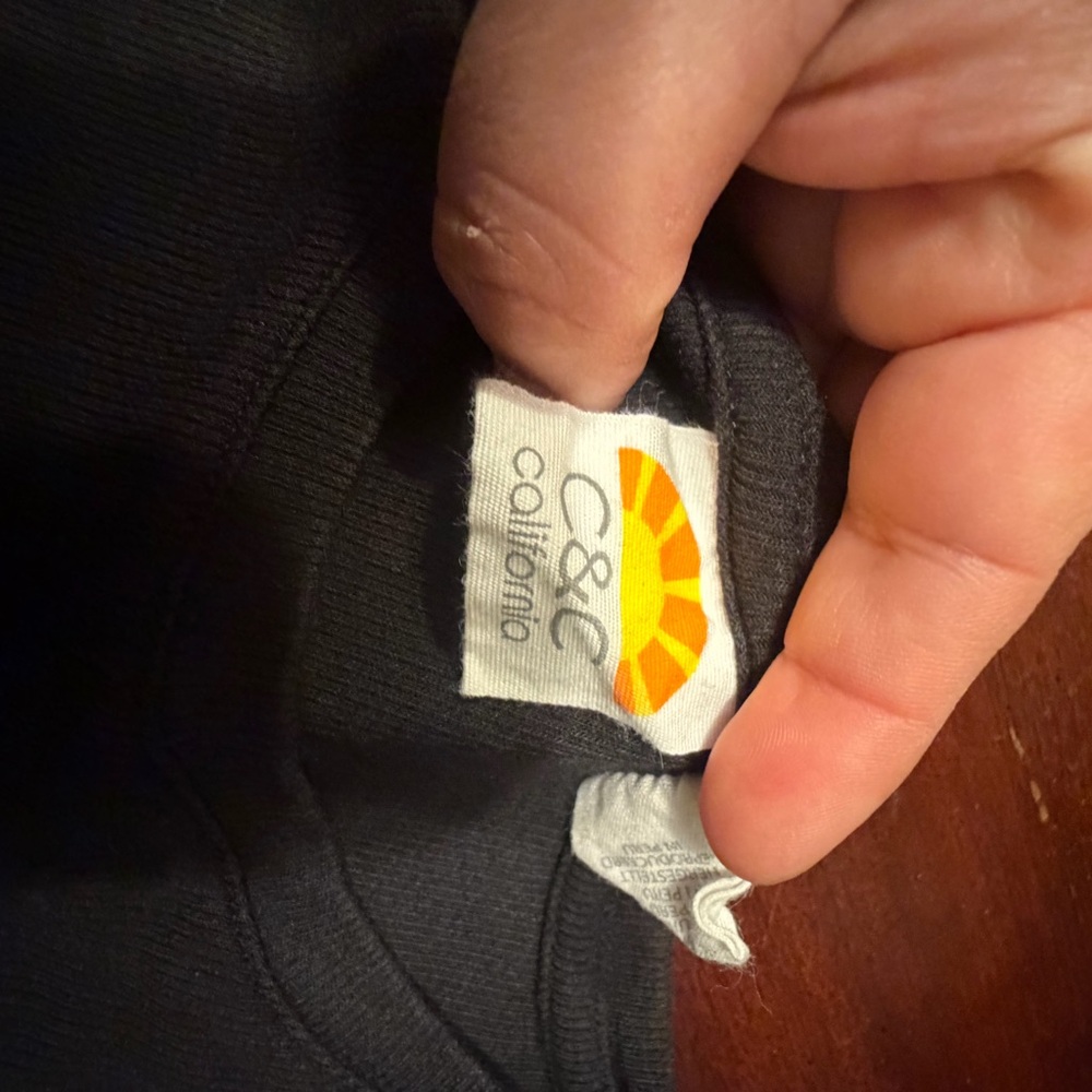 C&C California Black Long Sleeve Tee